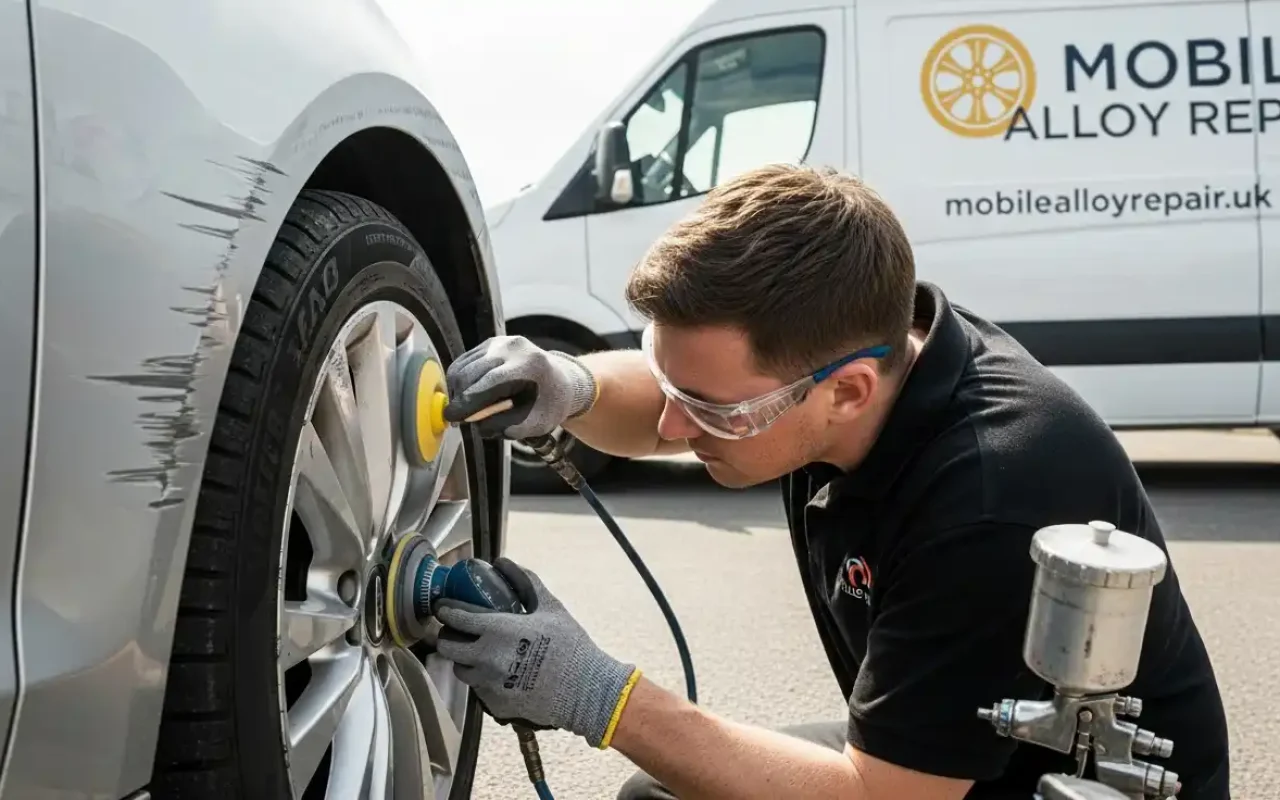 Kerb Damage & Scratched Alloy Repair Kerb Damage & Scratched Alloy Repair